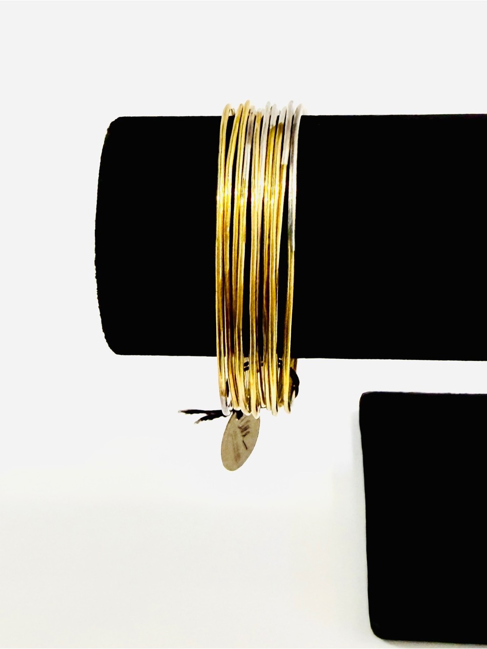 Lena Bernard Stackable Bangle Set Gold & Silver | NWT